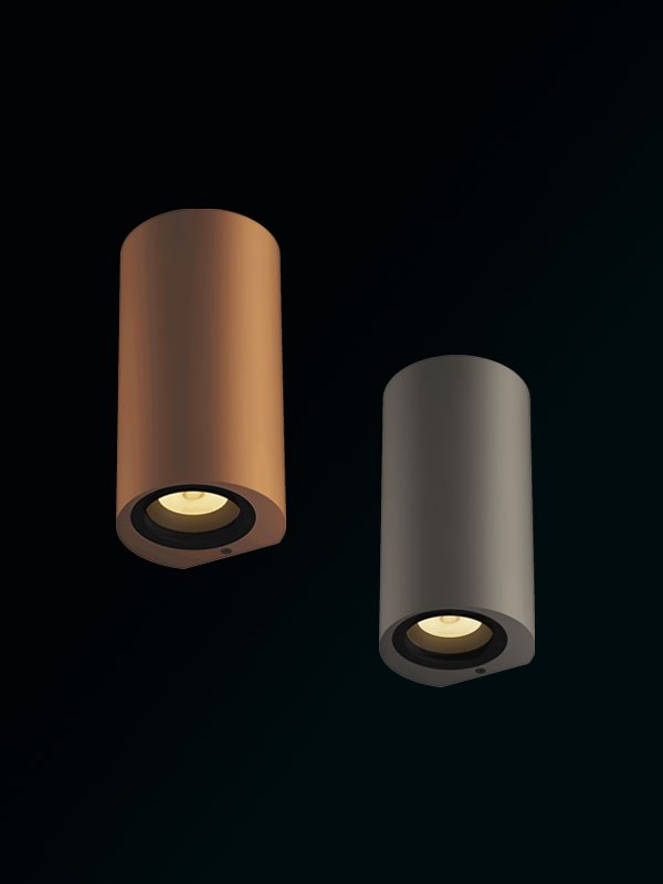 <span>HALF MOON P in Copper and Titanium finishes</span>